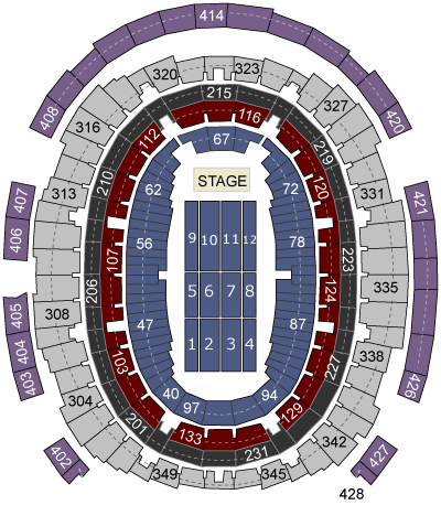 Square Garden New York Ny Seating Chart