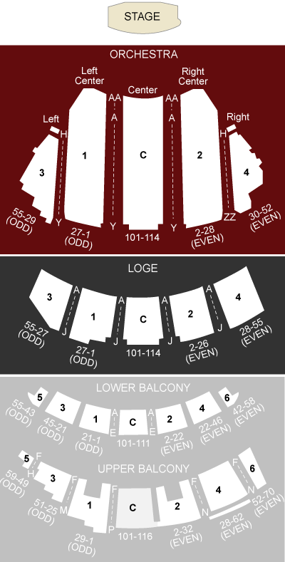 Beacon Seating Chart